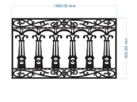 File thiết kế mẫu cnc lan can