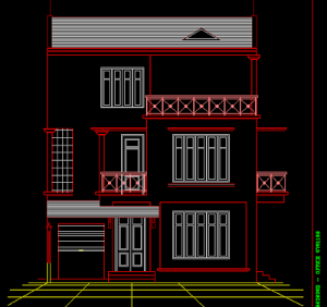 mẫu biệt thự,nhà phố,thiết kế nhà phố,cad nhà phố