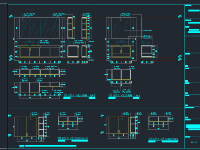 File thiết kế nội thất mặt bằng 1 trệt phòng 12.2x12.5m (cửa+mặt bằng+mặt căt)