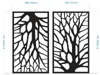 File vách hình cây cnc