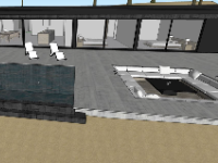 Free mẫu sketchup biệt thự 1 tầng nghỉ dưỡng