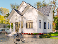 Full bản vẽ autocad biệt thự mái thái 13.1x12.95m đầy đủ và chi tiết, Full hồ sơ thiết kế