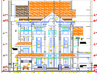 Full bản vẽ biệt thự 15x18m 5 tầng