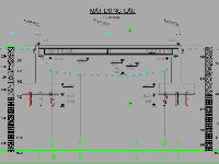 Full bản vẽ Cad cầu Dầm I Dự ứng lực L=20m