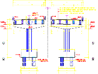 Full Bản vẽ Cad cầu dầm I L=3x33m BTCT DUL (Trụ thân cột- 1 cột)