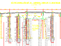 Full Bản vẽ cad chuẩn cầu dàn bailey - Đồng Tháp + Khối lượng + Tổ chức thi công