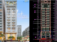 Full bản vẽ CAD khách sạn Blue Sun Đà Nẵng (90 bản vẽ)