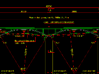 Full bản vẽ cấu tạo và chi tiết về Cầu vòm BTCT 2 nhịp L=2x30m+ đường hai đầu cầu vs Dự toán