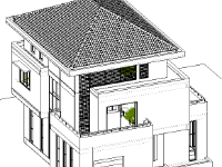 Nhà phố 3 tầng,full bản vẽ biệt thự 3 tầng,mẫu biệt thự 3 tầng,revit biệt thự 3 tầng,full bản vẽ revit biệt thự 3 tầng