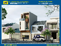 Full bản vẽ kiến trúc + kết cấu + ME + Dự toán Hồ sơ thiết kế kỹ thuật thi công nhà phố 3 tầng kích thước: 4.5x15.7m