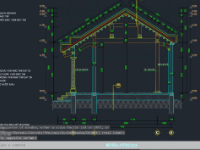 Full file CAD Bản vẽ thi công nhà khách - Đình Phục Lễ-Ân Thi-Hưng Yên 7x17m