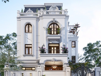  full file cad biệt thự 3 tầng tân cổ điển 8x15m