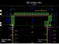 cầu bộ hành,cầu đi bộ bằng thép,bản vẽ cầu đi bộ,cầu thép,dầm I600