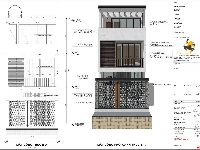 UPbim SketchUP,HHV_HOUSE,hồ sơ thi công,kĩ thuật thi công,hồ sơ kỹ thuật thi công,hồ sơ thi công nhà