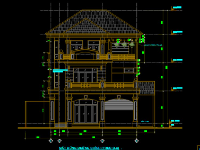 Full hồ sơ thi công biệt thự Phú Mỹ Hưng 3 tầng 10x13m