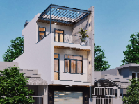 Full hồ sơ thiết kế Bản vẽ nhà phố 3 tầng 4.5x17m