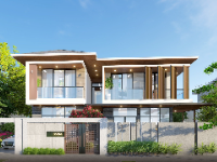 Full hồ sơ thiết kế Biệt thự 2 tầng hiện đại 100m2