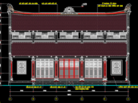 Full hồ sơ thiết kế + dự toán đền chùa 13.8x12.77m