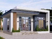 Full hồ sơ thiết kế nhà 1 tầng 7x12m