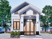 Full hồ sơ thiết kế nhà 1 tầng mái thái 5x16m