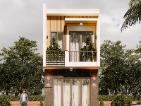 Full hồ sơ thiết kế nhà 2 tầng 4.5x21m