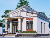 Full hồ sơ thiết kế nhà cấp 4 kích thước 8x12m full hồ sơ
