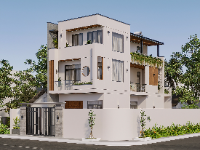 Full hồ sơ thiết kế nhà phố 3 tầng 6x15m