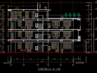 Full hồ sơ thiết kế thi công trường mầm non 4 tầng 11.8x19.7m VietkiD Đà Nẵng