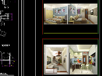 Full Thiết kế Nhà Phố 3 tầng, lệch tầng, nhà phố 3x17m (đã thi công, kiến trúc, kết cấu, thống kê thép, điện nước, nội thất đẹp) (full tiện tích: sân để ô tô, phòng khách, 3 phòng ngủ, bếp, phòng thờ)