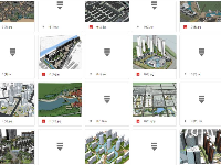 thư viện sketchup quy hoạch,Tổng hợp sketchup quy hoạch,mẫu quy hoạch sketchup,thư viện sketchup tổng hợp