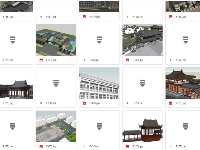 Thư viện sketchup công trình cổ,Tổng hợp SU công trình cổ,Model su công trình cổ,File su công trình cổ