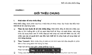 Giáo trình kết cấu nhà cao tầng