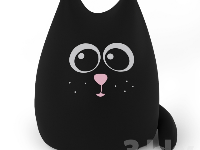 Gối trang trí mèo đen - siêu cute