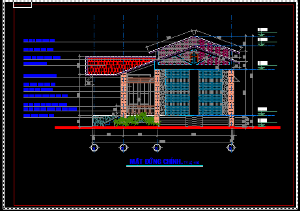 Gửi tới các bạn bộ hồ sơ bản vẽ nhà cấp 4 với hạng mục kiến trúc.