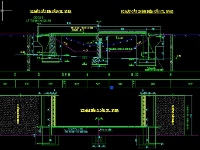 Hồ sơ bản vẽ cầu bản đổ tại chỗ 2 nhịp giản đơn bê tông cốt thép thường chiều dài nhịp 12m