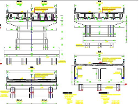 chi tiết dầm I,Hồ sơ bản vẽ cầu dầm I,cầu dạng bản đổ tại chỗ