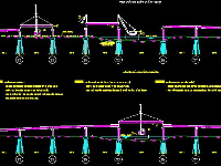 Hồ sơ bản vẽ thiết kế kỹ thuật cầu 11nhip (24,54m và 33m)