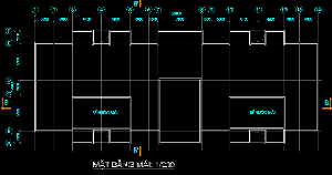 Hồ sơ file cad thiết kế chung cư cao tầng