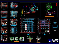 nhà 6 tầng,nhà ở 6 tầng,file cad nhà 6 tầng