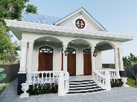 Hồ sơ kiến trúc chi tiết nhà 1 tầng