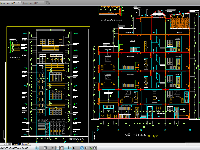 Hồ sơ mẫu nhà phố 5 tầng rưỡi 5x16m ( KT,KC,ĐN,DT)