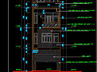 Hồ sơ thi công nhà dân 4 tầng đầy đủ kiến trúc, kết cấu mặt bằng 5x19 có thang máy (m)