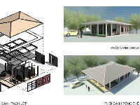 Hồ Sơ Thiết Kế Bản Vẽ Chi Tiết Nhà Cấp 4 - File Revit