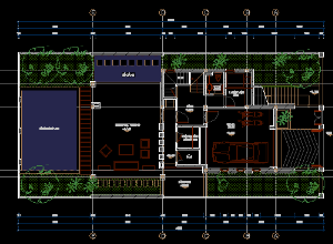 Hồ sơ thiết kế biệt thự bằng Autocad