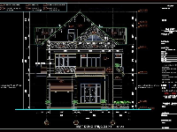 Hồ sơ thiết kế của mẫu biệt thự 2 tầng kích thước 11.2x15m (KT, KC,Nước)