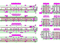 bản dầm,dầm bản rỗng,Hồ sơ thiết kế,bản thiết kế,Dầm bản L=25.825m,Dầm bản L=24m