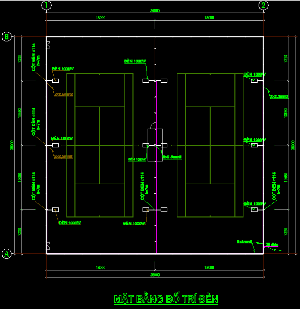 Hồ sơ,Hồ sơ thiết kế,File thiết kế,điện sân tennis