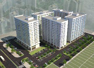 Hồ sơ thiết kế : Kiến trúc chung cư 15 tầng Vũng tàu
