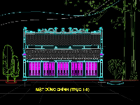 Hồ sơ thiết kế kiến trúc đền thờ
