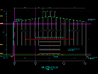 bản vẽ thiết kế nhà kho,file cad thiết kế kho,nhà kho 20x40m